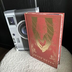 Signed Litjoy Exclusive Never Never Colleen Hoover Tarryn Fisher Deluxe Slipcase
